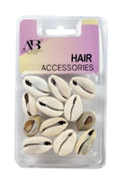 Cowrie Shells Hair Jewelry 15pcs