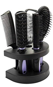 5Pcs Hair Brush and Comb Set for Women and Men