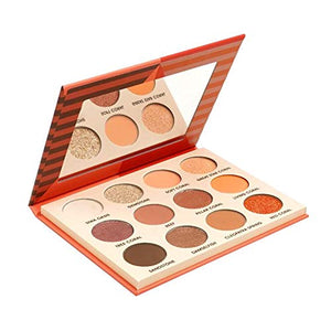 EBIN  SECRET OF PHARAOH EYESHADOW PALETTE CORAL OASIS