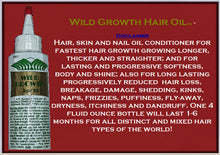 Wild Growth Hair Oil