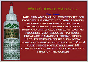 Wild Growth Hair Oil