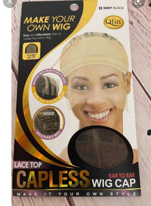 Ear to Ear Lace Capless Wig Cap